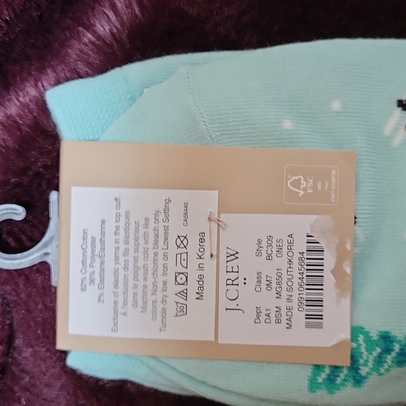 NWT! J.Crew Ski Mountain ⛷️ Socks! - Picture 3 of 5